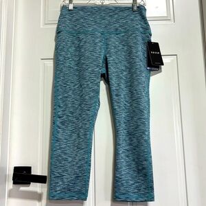 Tesla High Waist Crop, quick dry,antibacterial performance training, athletic